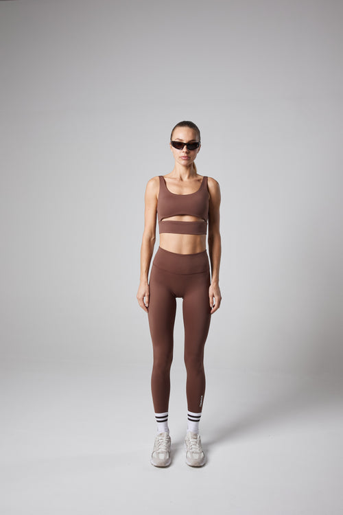 Uplift Leggings - Russet Brown