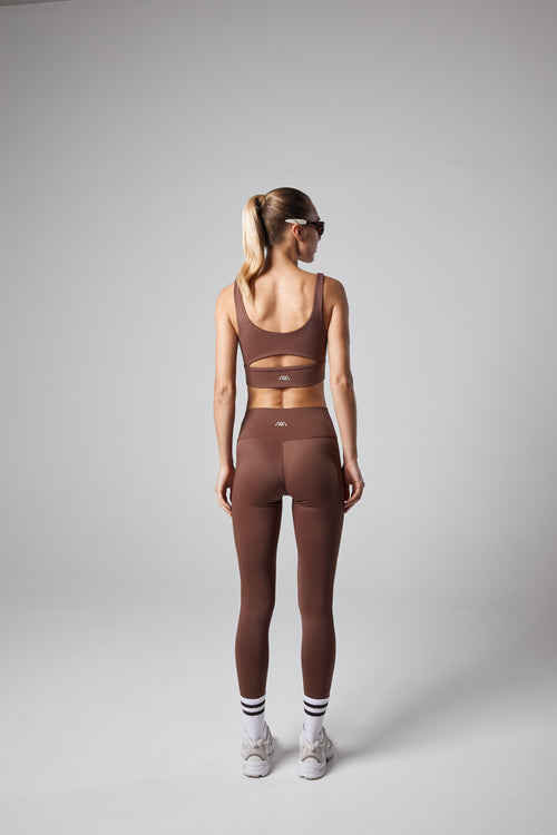 Uplift Leggings - Russet Brown