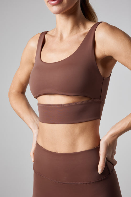 Space Bra - Russet Brown