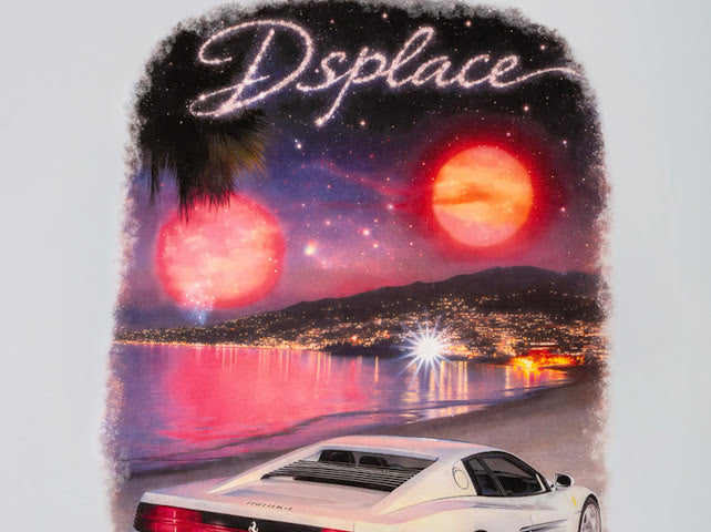 White Ferrari Boxy Tee