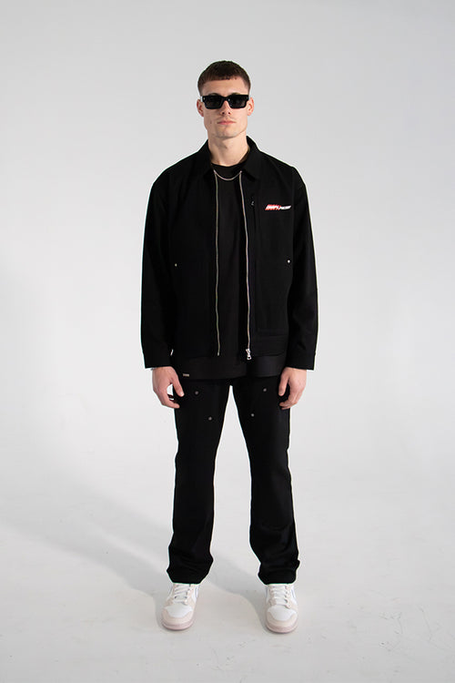 Capitano Denim Jacket - Jet Black