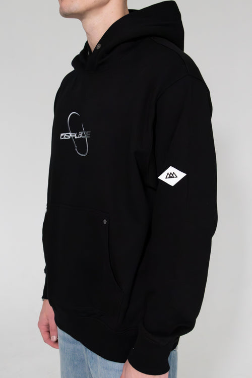 THE CHROME HOODIE - BLACK