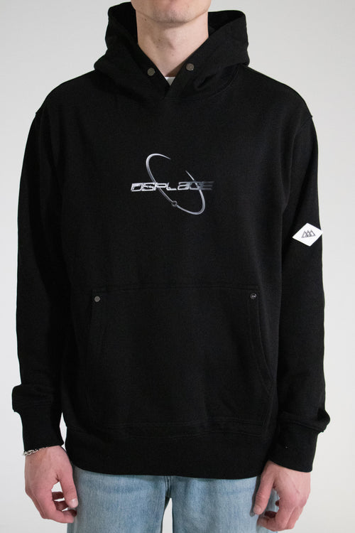 THE CHROME HOODIE - BLACK