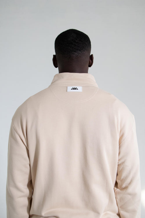 Half Zip Sweater - Oatmeal