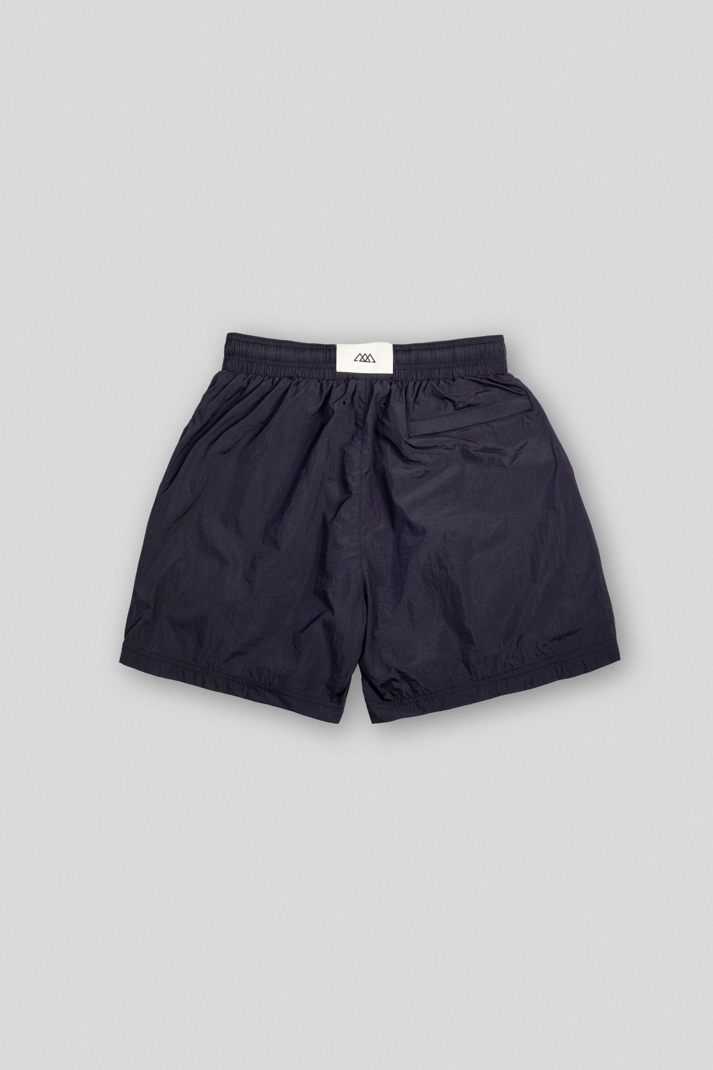 Parachute Nylon Shorts - Navy