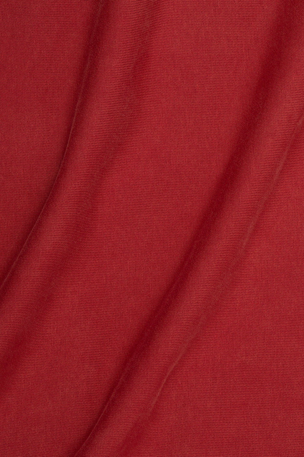 Fabric detail of Arden Zipper Hoodie - Washed Ruby