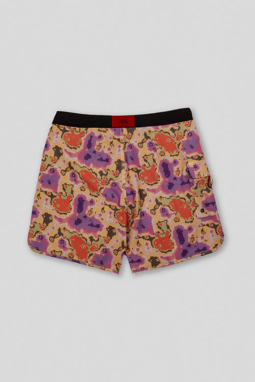 Rhode Board Shorts - Flames Red