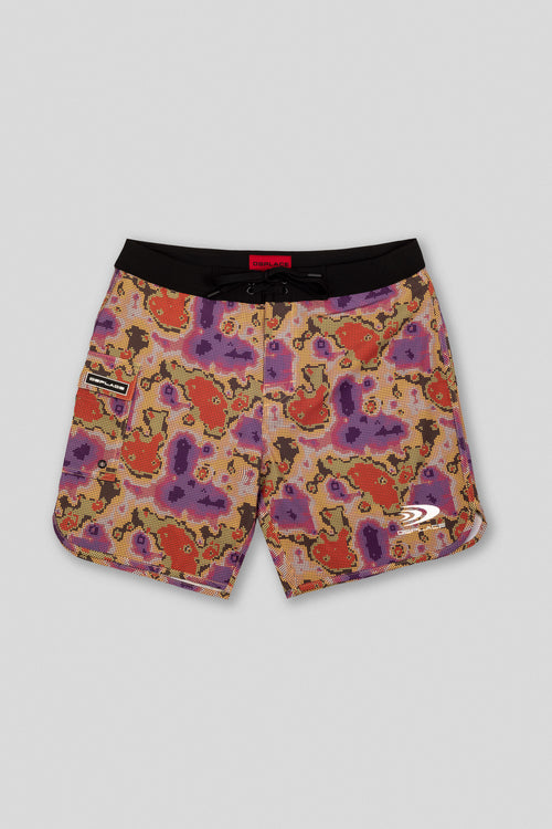 Rhode Board Shorts - Flames Red