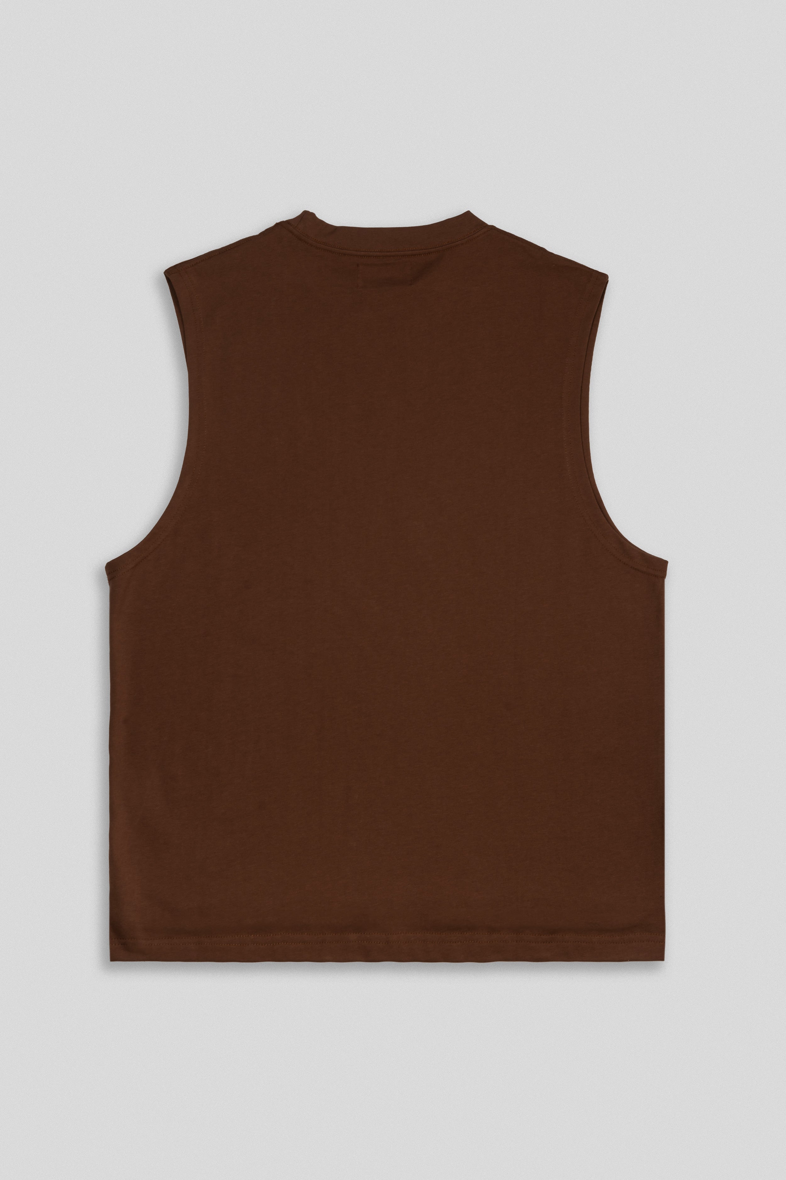 Sleeveless Tank - Russet Brown