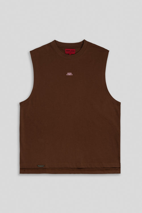 Sleeveless Tank - Russet Brown