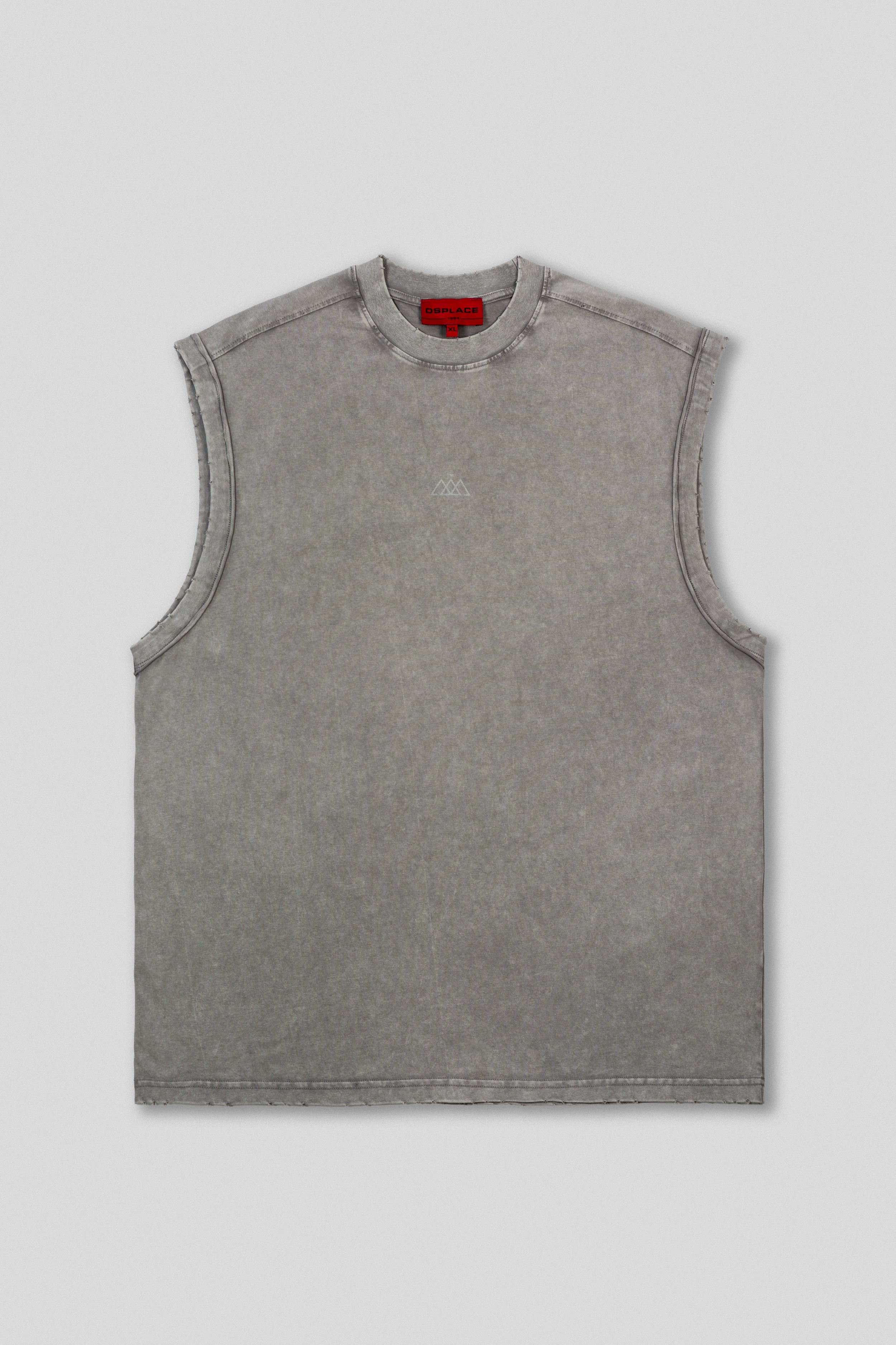 Sleeveless Tank - Glacier Gray Washed