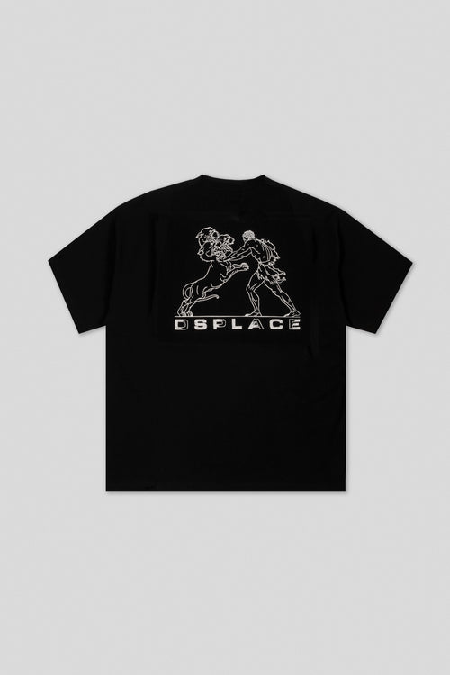 Lionheart Olympus Boxy Tee - Jet Black