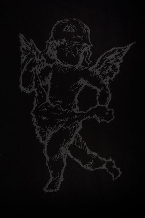 Numen Boxy Tee - Jet Black