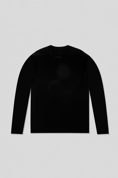 Nova Logo Tee - Jet Black / Black Logo