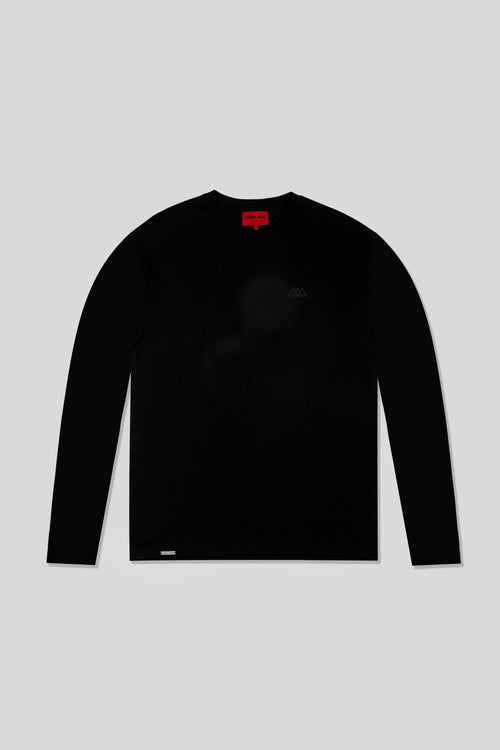 Nova Logo Tee - Jet Black / Black Logo
