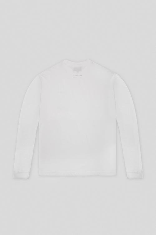 Nova Logo Tee - Salt White / Logo White
