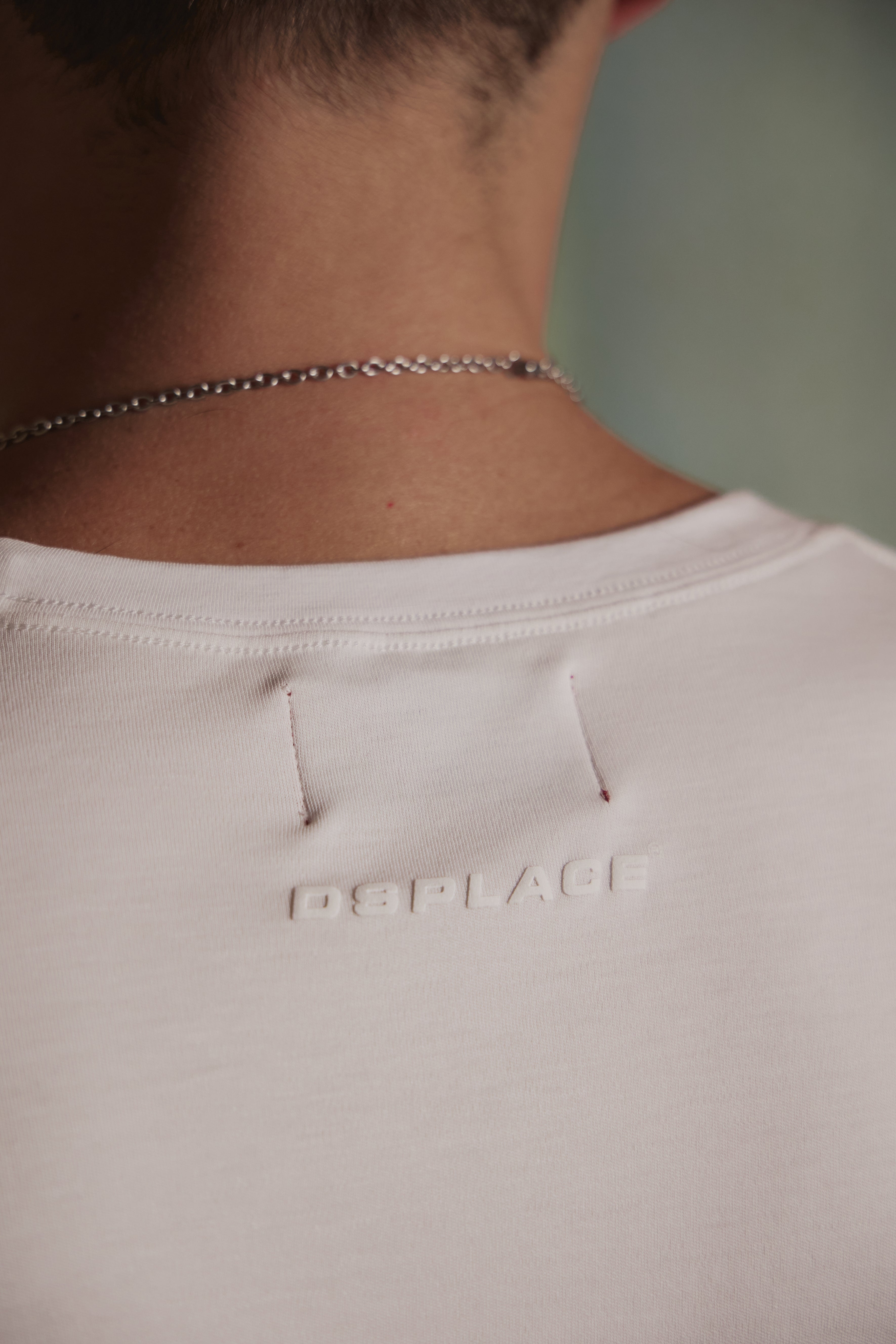Chaos Logo Tee - Salt White / White