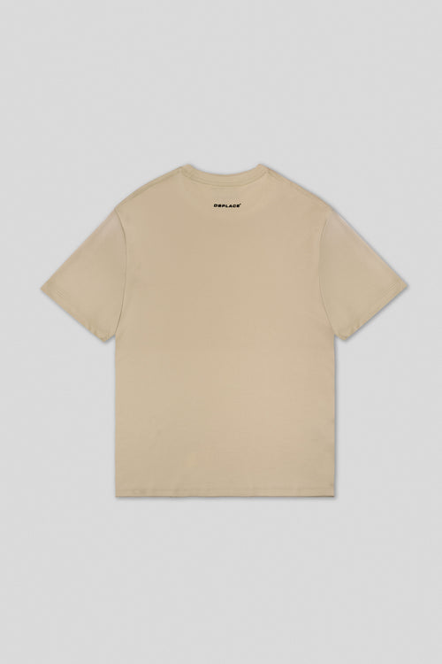 Chaos Logo Tee - Almond / Black Logo