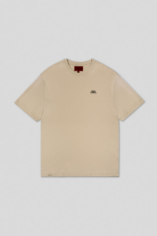 Chaos Logo Tee - Sand / Black Logo