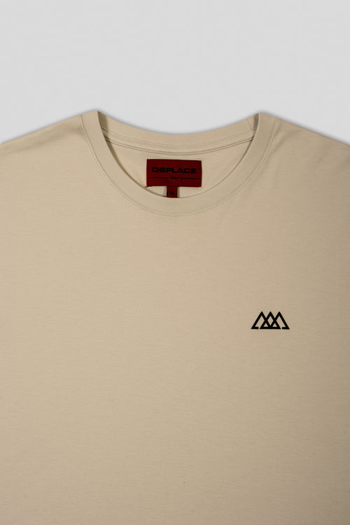 Chaos Logo Tee - Almond / Black Logo