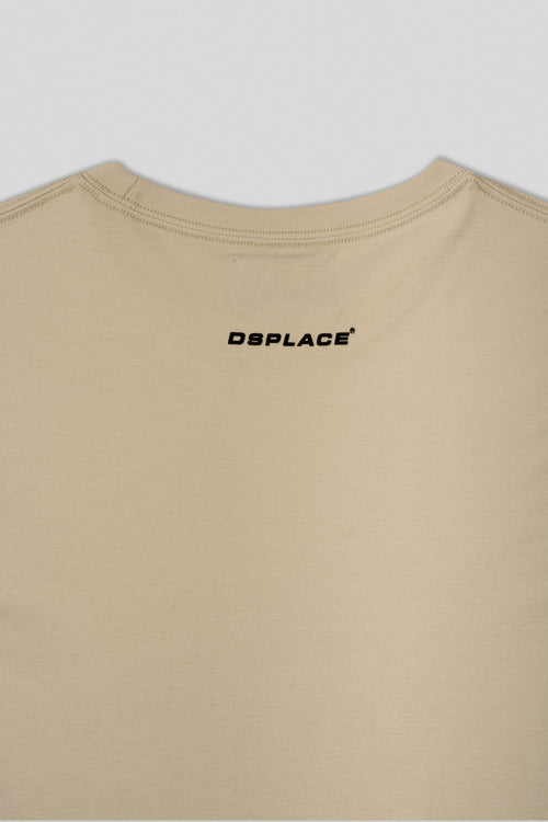 Chaos Logo Tee - Almond / Black Logo