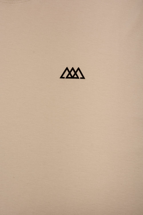 Chaos Logo Tee - Sand / Black Logo