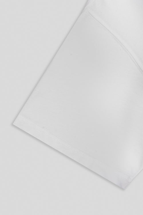 Paradise Boxy Tee - Salt White