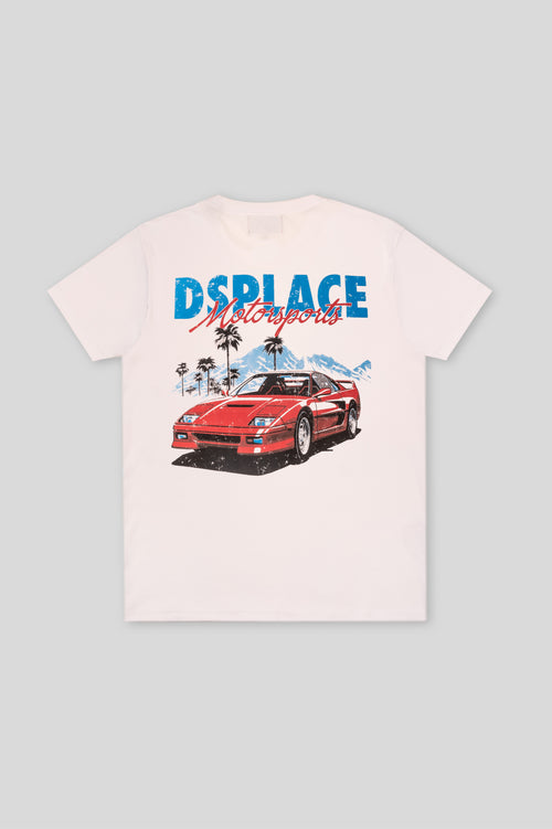 Motorsport Chaos Tee - Salt White