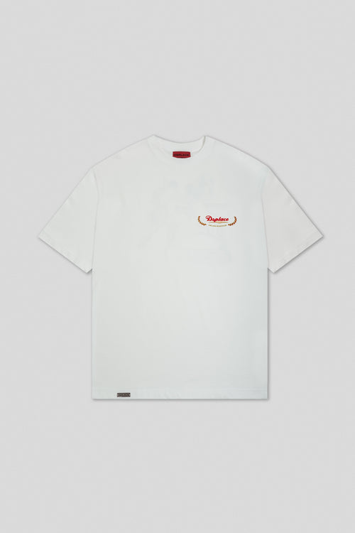 Palm Beach Boxy Tee - Salt White