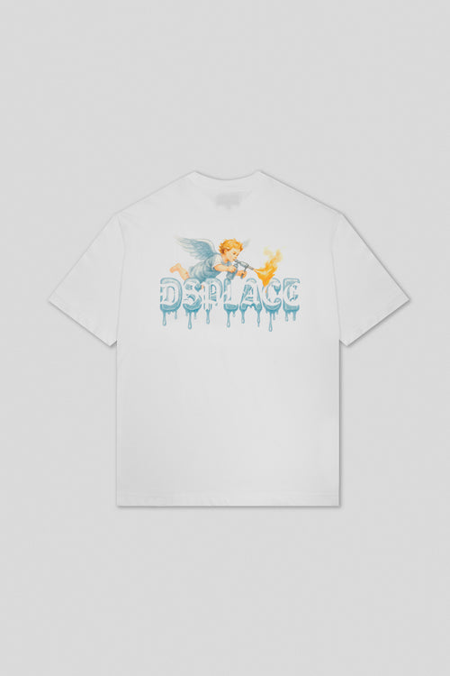 Lux Boxy Tee - Salt White