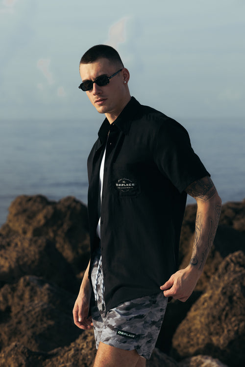 The Valhalla Shirt - Jet Black