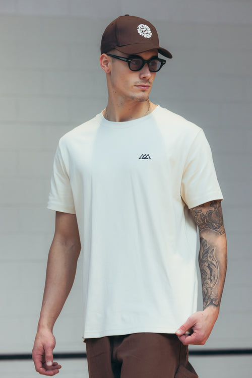 Chaos Logo Tee - Almond