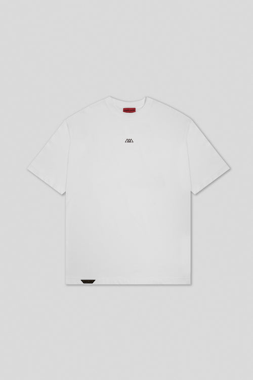 Fortuna Boxy Tee - Salt White