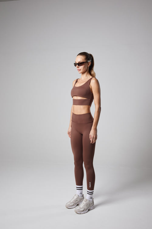 Uplift Leggings - Russet Brown