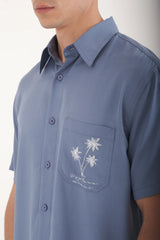 VE. The Valhalla Shirt - Cobalt Blue