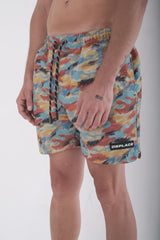 VE. The Kastro Shorts - Color Brush Camo