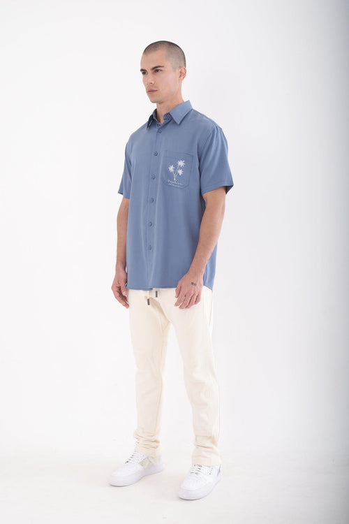 The Valhalla Shirt - Cobalt Blue