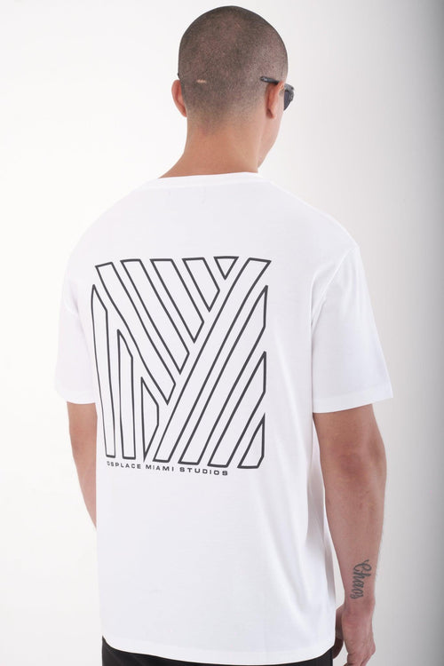 Miami Studios Tee - Salt White