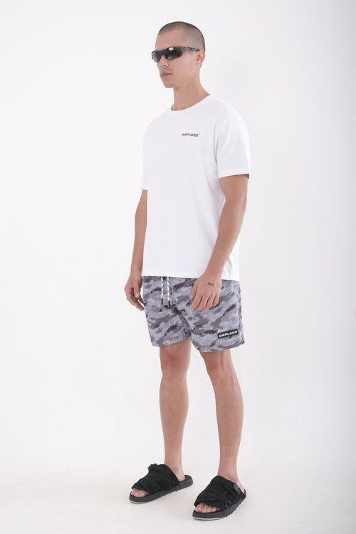 Kastro Shorts - Monochrome Camo