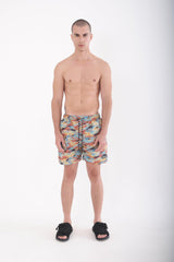 The Kastro Shorts - Color Brush Camo
