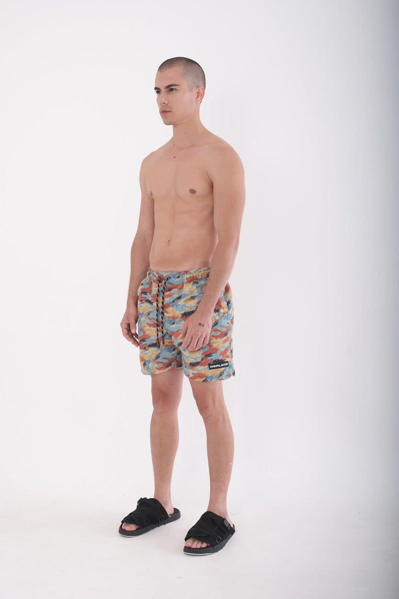 The Kastro Shorts - Color Brush Camo