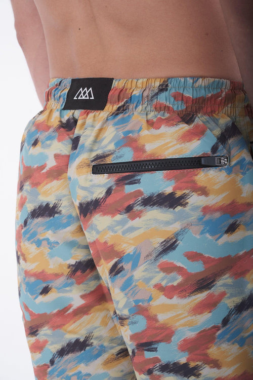 Kastro Shorts - Color Brush Camo