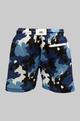 Kastro Shorts - Camouflage Blue - DSPLACE