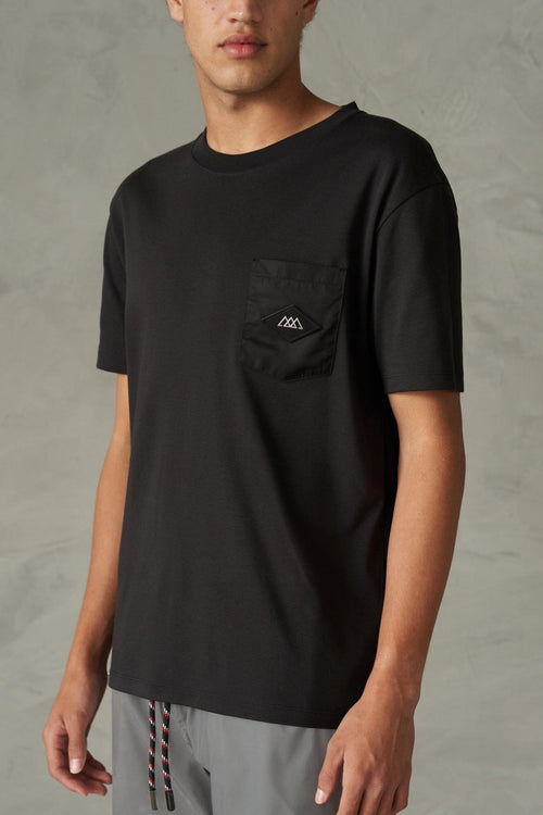 Chaos Pocket Tee - Jet Black